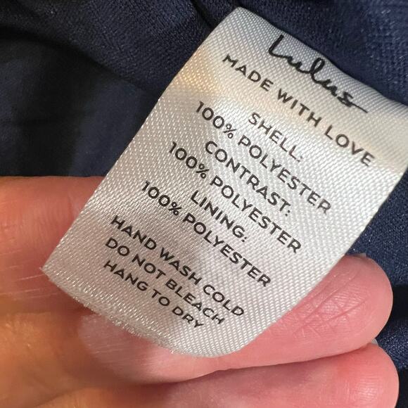 Lulu's NWT Curve Moment Navy Blue Sequin Bodycon Mini Dress sz XL - Picture 5 of 14